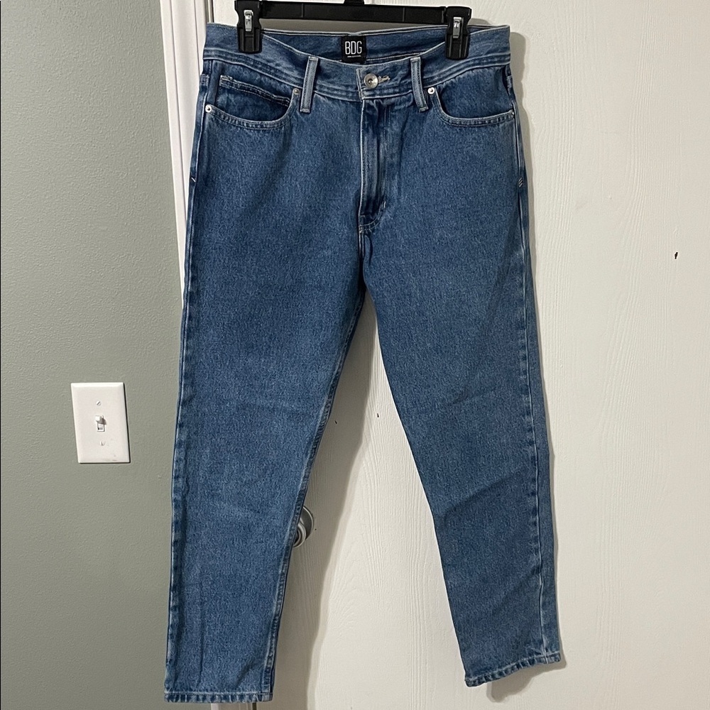 BDG Urban Outfitters Men's Dad Slim Taper Fit Straight Denim Jeans Size 30x30